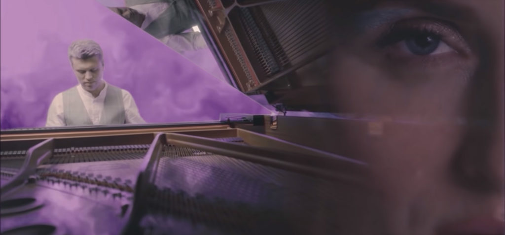 ID_Art production розповіли про зйомки відео «ФАРБИ» для співачки МЯТА та піаніста Євгена Хмари