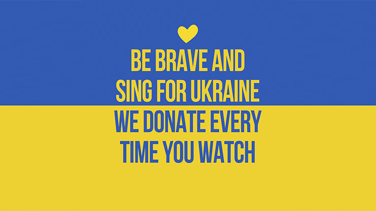 BE BRAVE AND SING FOR UKRAINE. MO3GI GROUP залучає YouTube-аудиторію артистів допомагати українцям