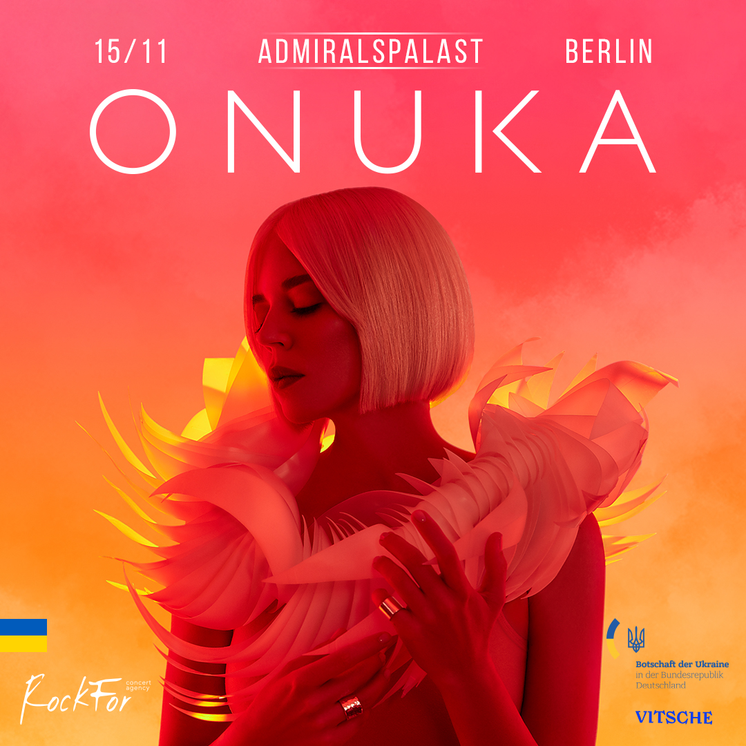 ONUKA їде з концертними шоу до Варшави й Берліна: частина коштів піде на відновлення Чернігова