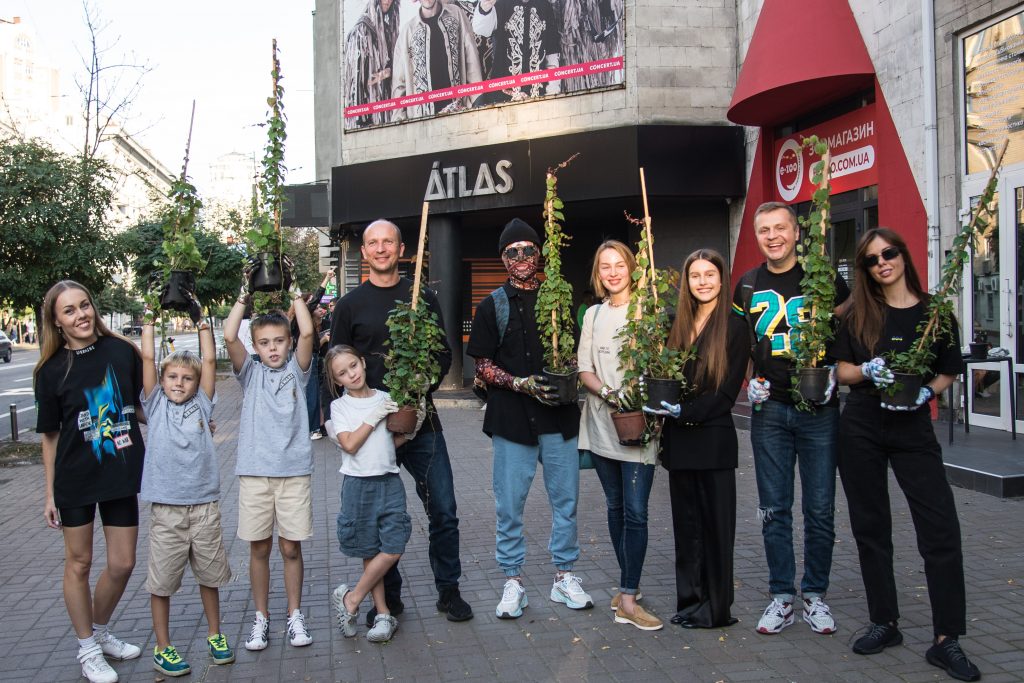 Зелений Київ: клуб ATLAS відроджує моду на зелені фасади