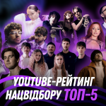 YouTube-рейтинг Нацвідбору: п’ять виступів представників України на Євробаченні за переглядами