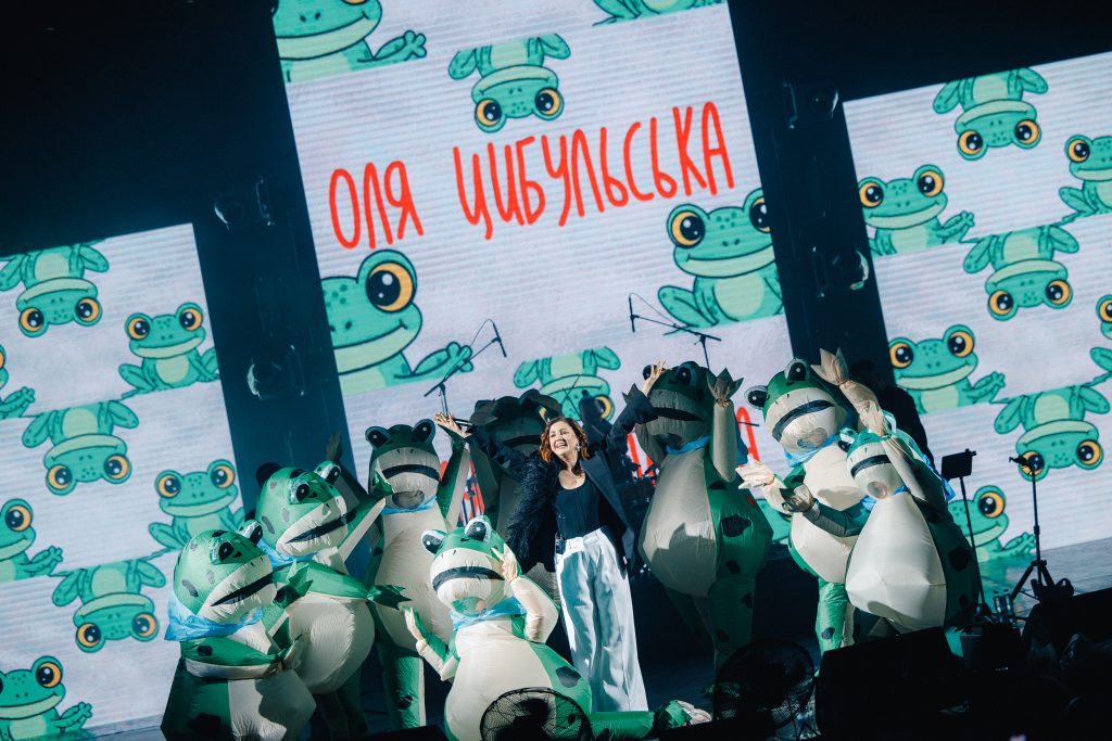 Цибульська дала перший великий концерт у столиці за роки