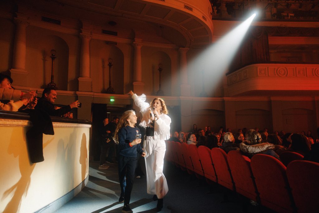 Цибульська дала перший великий концерт у столиці за роки