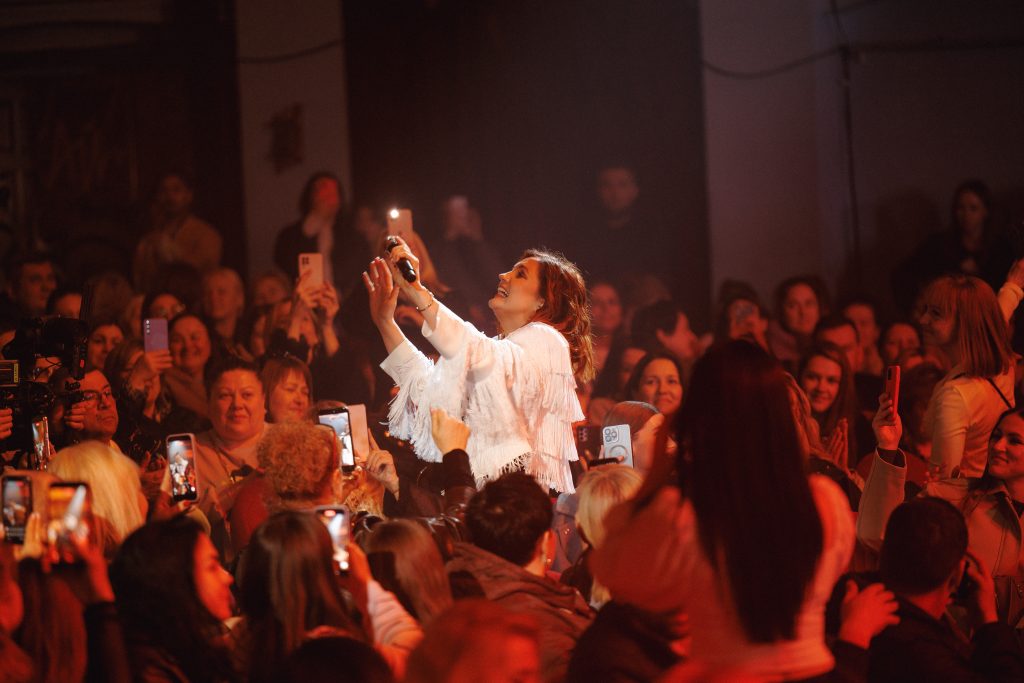 Цибульська дала перший великий концерт у столиці за роки