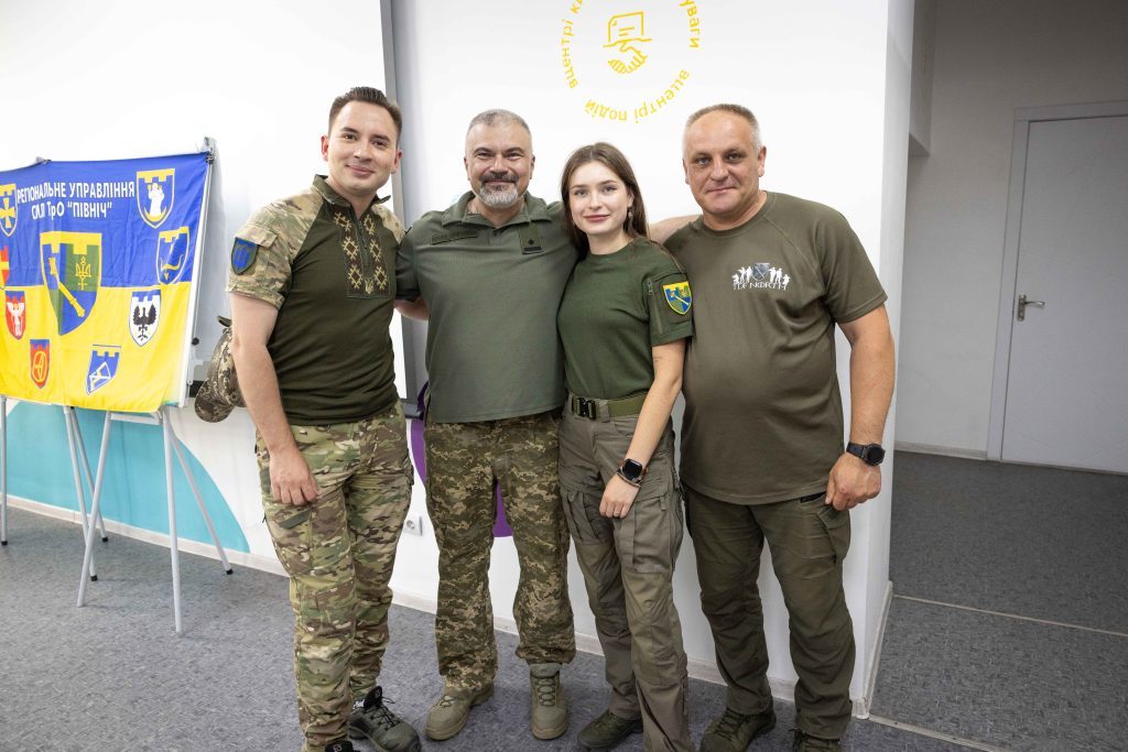 «Крила Півночі» Регіонального управління Сил територіальної оборони «Північ» спільно з МУЗВАР запустили проєкт «Торкнись комфорту»,