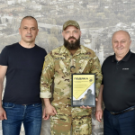 Представники міської влади зустрілися з військовослужбовцем бригади «Азов» та обговорили подальшу співпрацю