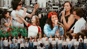 Музичний флешмоб на пісні «Скрябіна» у центрі Львова