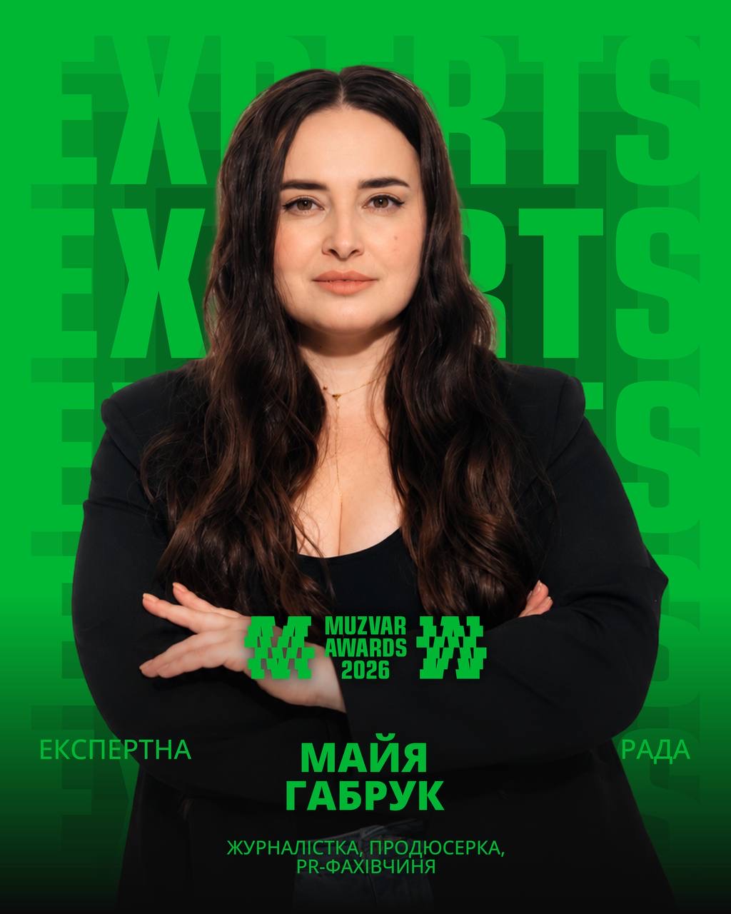 MUZVAR AWARDS 2026 оголосила першу десятку експертів п’ятого сезону премії